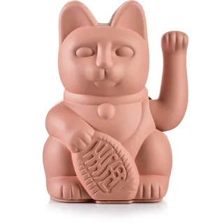 Donkey Products Lucky Cat Winkekatze in der Farbe Pink aus Kunststoff, 15cm, 330434
