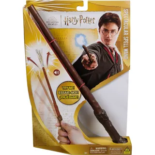 Spin Master Wizarding World Harry Potter - Zauberstab mit Vibrationseffekt und Sound, ca. 31 cm, Harry Potter, 3 Jahr(e), Mit Ton - Bronze