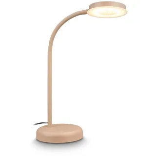 B.K.Licht LED Schreibtischlampe Beige