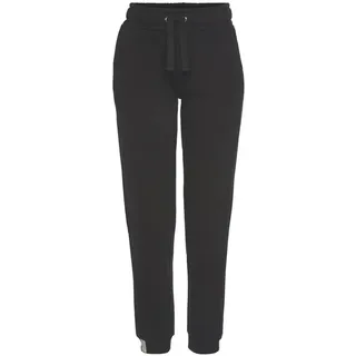 LASCANA LASCANA, Sweathose aus organischer Baumwolle, Loungewear, schwarz,