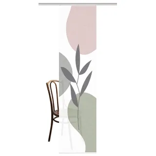 home in green Schiebegardine »FRONDA« Paneelwagen 1 Stk. tlg. DIGITALBEDRUCKT, BAMBUSOPTIK RECYCELT, bunt