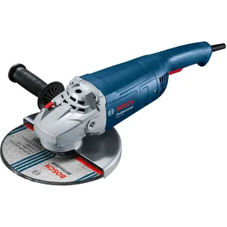 Bosch GWS 20-230 P inkl. 1x Diamanttrennscheibe, Schutzhaube, Seitengriff, Spannmutter, Stirnlochschlüssel