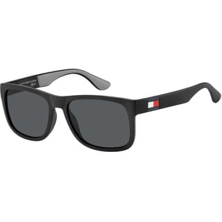 Tommy Hilfiger TH 1556/S Black/Grey 52/18/140 Herren Sonnenbrillen