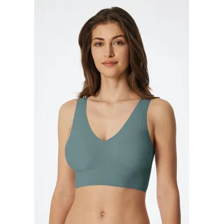 SCHIESSER Bustier »Invisible Soft« Microfaser, Lasercut-Abschlüsse, V-Ausschnitt