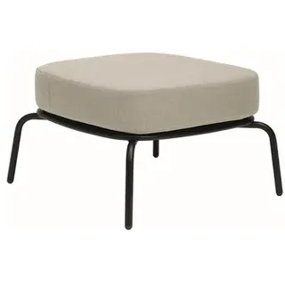 Stern Möbel Lounge Hocker Odea grau, Designer Jürgen Sohn, 37x63x63 cm