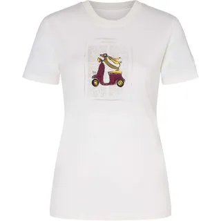 Super.Natural W Racing Dachshund BIO J Tee fresh white/various (Y84) XS