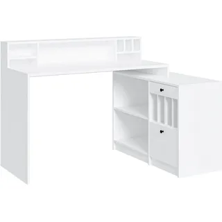 otto home Eckschreibtisch Licia Weiß