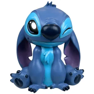 Disney Gartenfigur Stitch Ohren Sitzend Runter 20 cm Blau