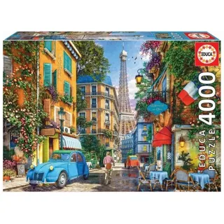 Educa Puzzle 4000 Straßen von Paris