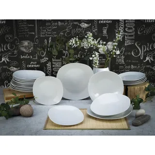 CreaTable Square Tafelservice 18-tlg. weiß
