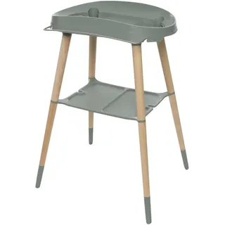 Bebe Jou Badewannenständer , Grün , Holz , Buche , 60x83.4x49.8 cm , Made in Eu , Pflegen, Baden, Babybadewannen