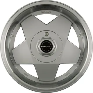 Borbet DESIGN A 9,0 x 16 4 x 100 ET15 MB64,0 Silber Poliert