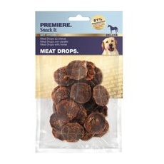 PREMIERE Deluxe Meat Drops Pferd 100g