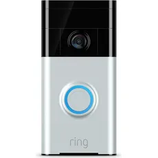Ring, Klingel + Türsprechanlage, Video Doorbell 1 (Kabellos, Kabelgebunden, App, WLAN)