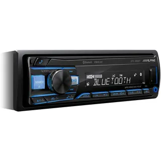 Alpine UTE-200BT Autoradio Bluetooth 1DIN, Schwarz (RGB Beleuchtung)