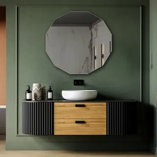 Spiegel 80x80 cm - Individuell Nach Maß - Wandspiegel - LUS204 - Transparent