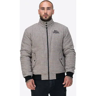 Lonsdale Classic Check Jacke - Beige / Black - S