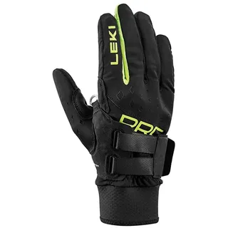 Leki PRC Shark Skihandschuhe Schwarz/Neon Gelb 6