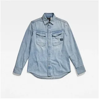 G-Star D22861-D327-D608-M Shirt/Top Langärmlig Baumwolle, Polyester