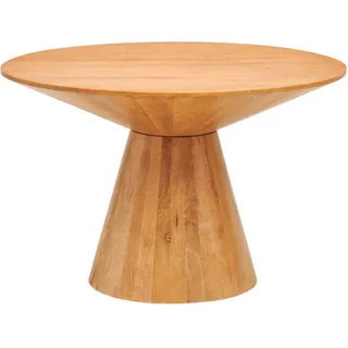 Mid.you Esstisch , Naturfarben , Holz , Mangoholz , vollmassiv , Holzoptik , rund , rund , 120x77x120 cm , Esszimmer, Esstische, Esstische rund