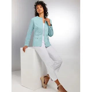Creation L Premium Jeansblazer »Baumwoll-Lyocell-Jeans-Blazer«, grün