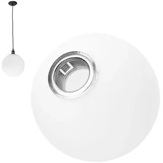 OSALADI Lampenschirm Aus Glas 3.15 Zoll Kreativer Retro Lampenschirm Aus Milchglas Kugelform Elegante Lichtabdeckung Für Tischlampe Wandlampe Stehlampe