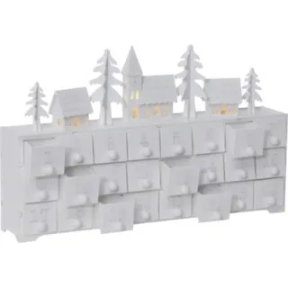 Star Trading 270-66, Leichte Dekorationsfigur, Weiß, IP20, 4 Glühbirne(n), LED, 0,01 W - Weiß