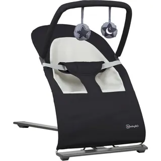 BabyGo Fancy, Junge/Mädchen, Einstellbare Rückenlehne, Faltbar, Schwarz - Schwarz