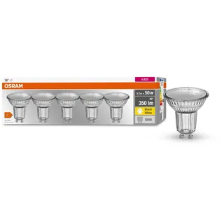 Osram LED-Reflektorlampe 4058075090460 4,3 W GU10 warmweiß 5 St.