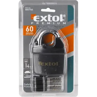 Extol Premium Sicherheitsvorhängeschloss, wasserbeständig, 8857760