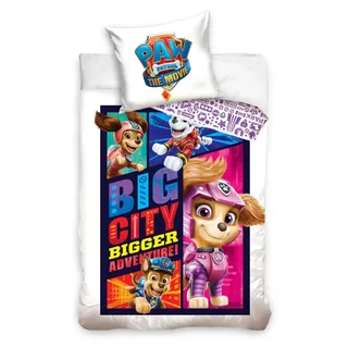PAW Patrol Bettbezug Big City - 140 x 200 cm - Baumwolle
