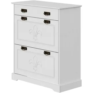 Home Affaire Lille Schuhkipper 81 x 0 x 0 cm weiß / weiß