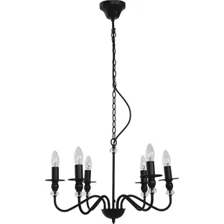 Deckenlampe Home ESPRIT Schwarz Metall 25 W 54 x 54 x 46 cm - Schwarz