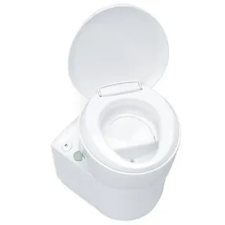 Thetford Trenntoilette, Kunststoff, Rechteckig, Weiß, 58 x 36,5 x 49,5 cm, 7,5L Urintank/7L Kottank, 6,8 kg, Mechanische Füllstandsanzeige