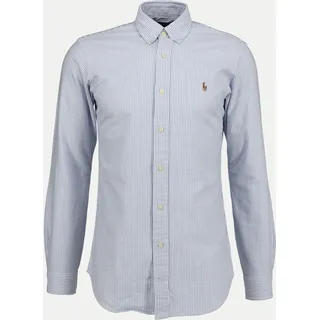 Ralph Lauren Custom Fit Oxford Hemd Blau S