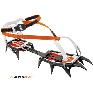 Petzl Steigeisen schwarz/orange