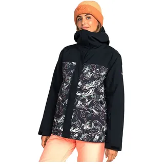 Roxy Galaxy Jacke Schwarz S Damen Schwarz S - Schwarz