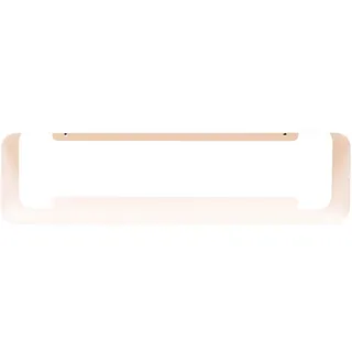 Kare Design Wandregal Lounge XS, Creme, 58x15x15 cm, TV-Konsole, Wandboard, minimalistisches Design, Schwebend, Stahl, Industrial, Modern, Wohnzimmer