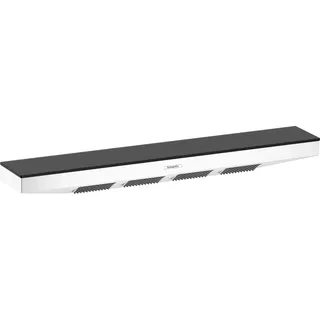 Hansgrohe Rainfinity Schulterbrause 500 1jet und Duschablage, Mattweiß