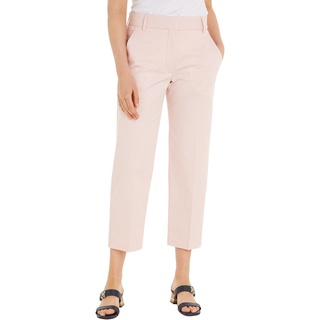 Tommy Hilfiger Damen Hose Chino Slim Fit, Rosa (Whimsy Pink), 34