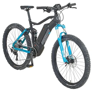 Prophete Herren Graveler e8000 E-Bike, Firmamentblau, Rahmen innen schwarz matt, Normal