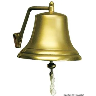 Schiffsglocke aus Bronze 210 mm RINA genehmigt bis 20 m - Osculati 21.532.00