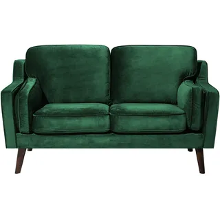 Beliani Sofa 2 Sitz(e) Grün