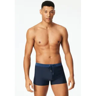 Schiesser Badehose "Ocean Swim" mit Schlüsseltasche innen, gefüttert, 804, blau