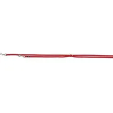 Trixie Premium adjustable leash double-layered XS-S: 2.00 m/15 mm red