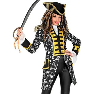 W WIDMANN MILANO Party Fashion - Damen Piraten Paradefrack