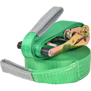 vidaXL Slackline 15 m x 50 mm 150 kg Grün