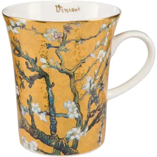 Goebel Vincent Van Gogh Kaffeebecher aus Fine Bone China Mandelbaum, Maße: 13cm x 10cm x 11cm, 67-011-06-1