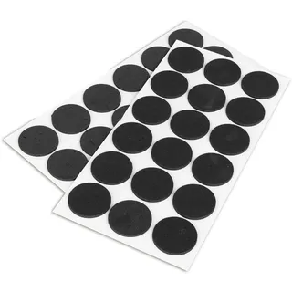 LouMaxx Antirutsch Pads selbstklebend | 36 x Anti Rutsch Möbelstopper schwarz, rund Ø 35 mm | rutschhemmend mit extra starkem Halt