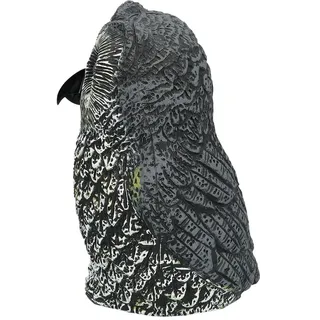 Boland 73233 - Dekoratives Ornament Eule, Dekoration für Halloween und Karneval, Deko Figur